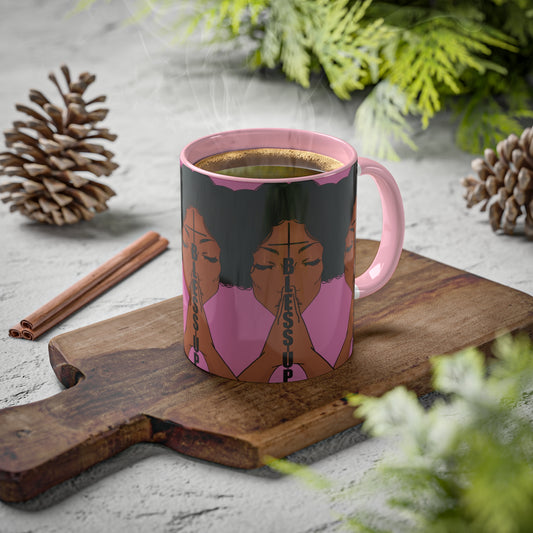 Pink Bless Up Mug: Radiate Positivity in Every Sip